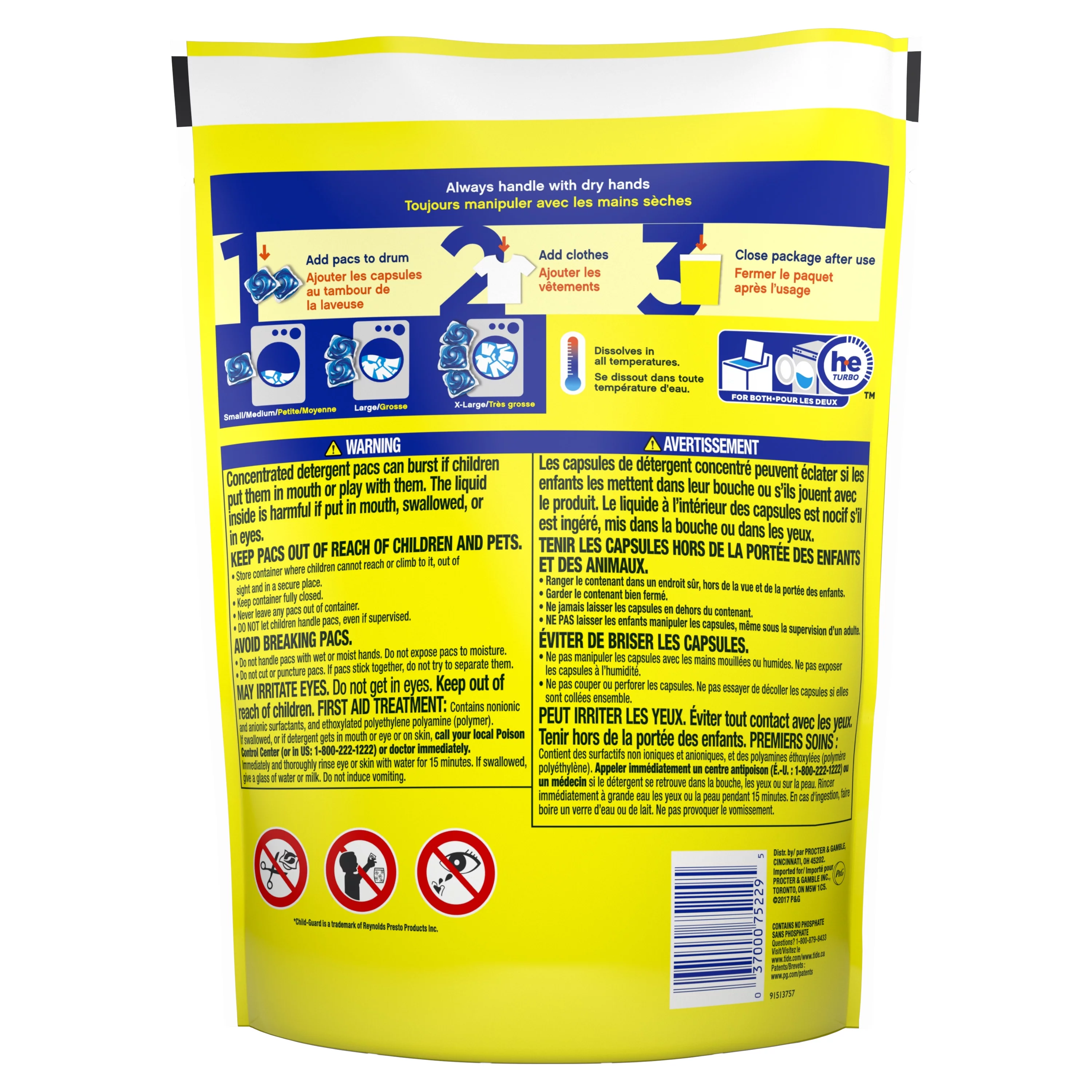 Tide PODS Simply Clean & Fresh, Liquid Laundry Detergent Pacs, Refreshing Breeze, 32 count