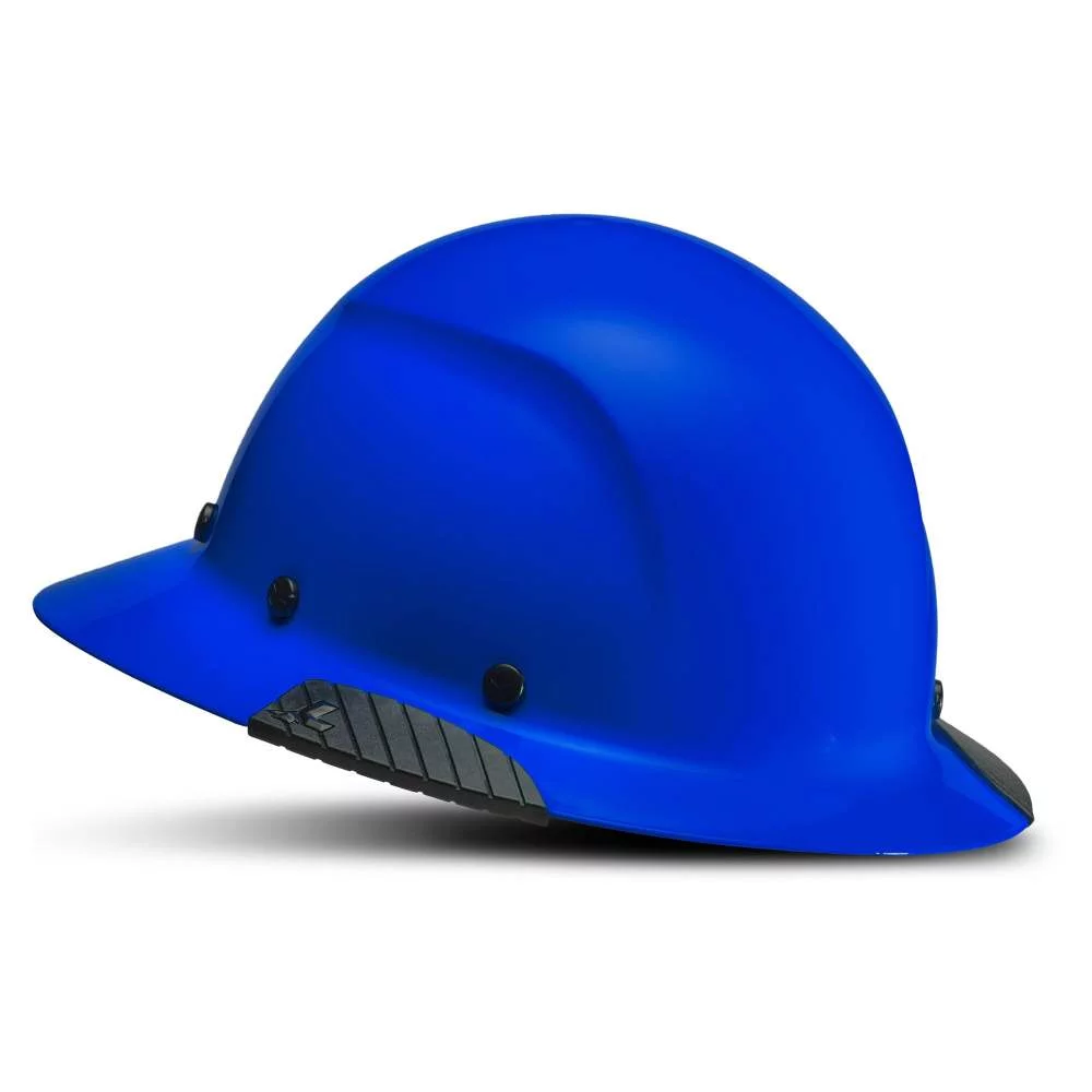 Lift Safety Hard Hat Dax Blue Carbon Fiber Full Brim