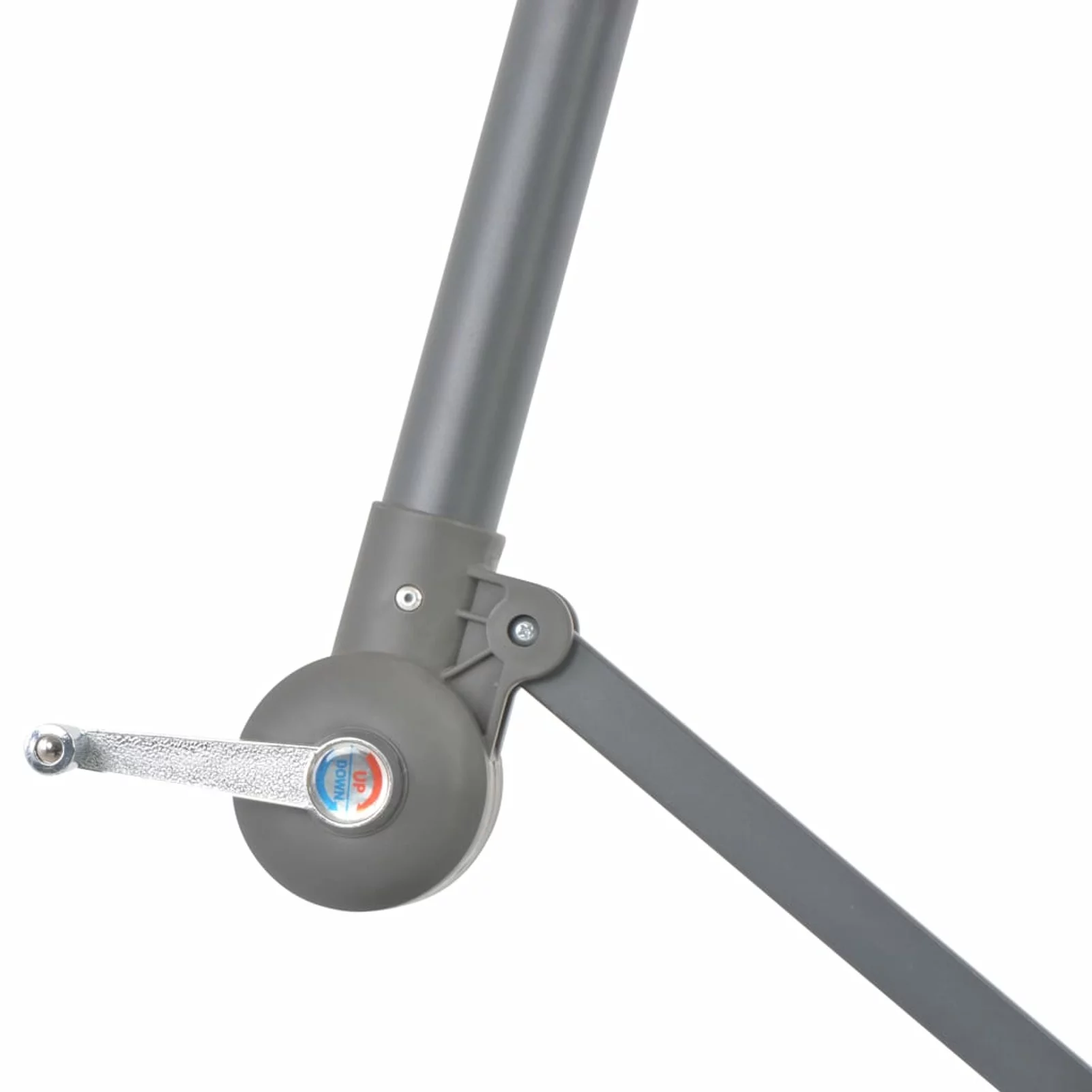 Cantilever Umbrella with and Steel Pole 118.1