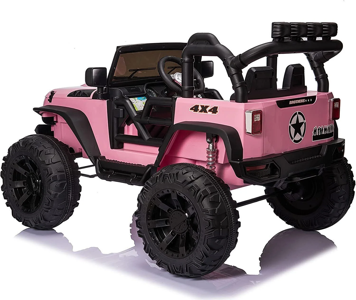 2-Seater 24V Electric Ride On Car Truck for Kids with Parent Remote Control - 400W Power