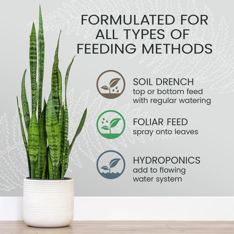 Purived Houseplant Fertilizer | 20oz Concentrate Makes 50 Gallons