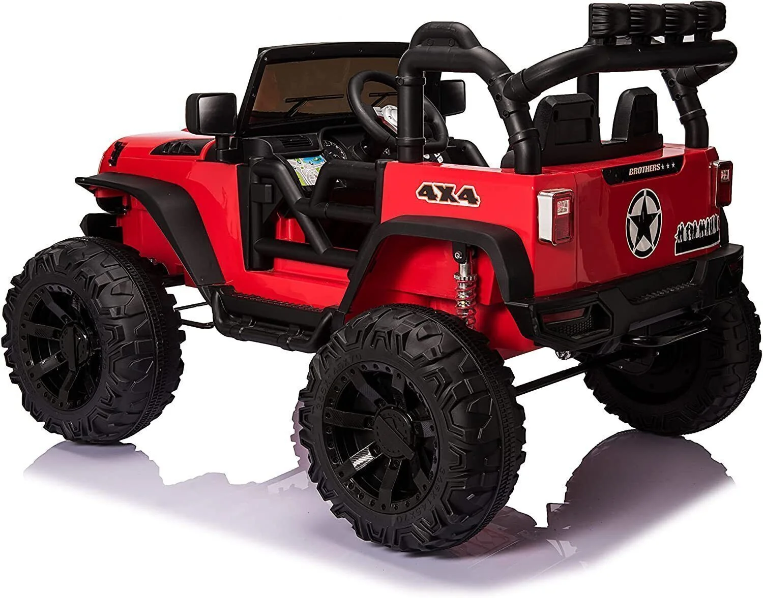 24V 9AH 2 Seater Kids Ride-On Truck Car with Remote Control and 3 Speeds