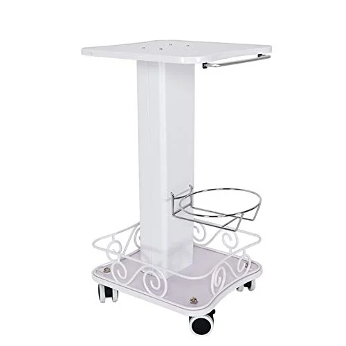 Salon Trolley Cart with Wheels 27x19x15 Inch 3-Tier Beauty Rolling Cart Load 220lbs Portable Mobile Instrument Storage Tray Professional Trolley Wheel Stand Hair Salon Beauty Mobile Cart