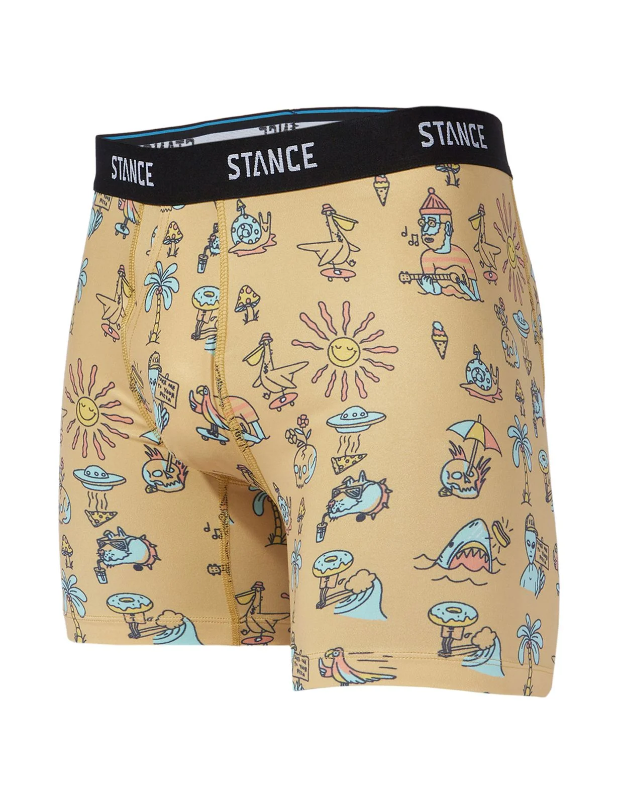 Stance Hunger Boxer Briefs Mustard men in size 36