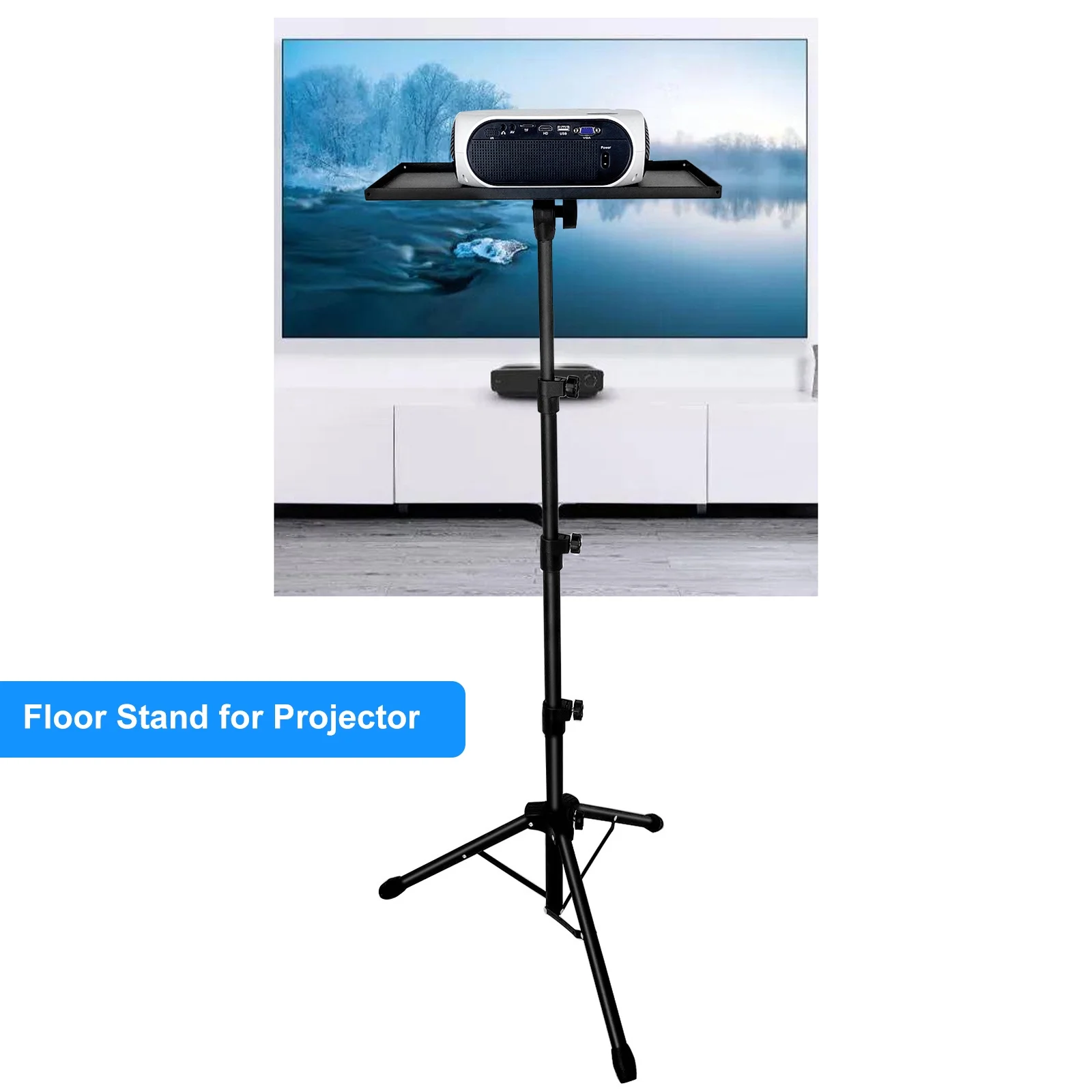 Dazzduo Stand,From 24-63 Inch Adjustable From 24-63 Laptop Stand With Universal Laptop Stand