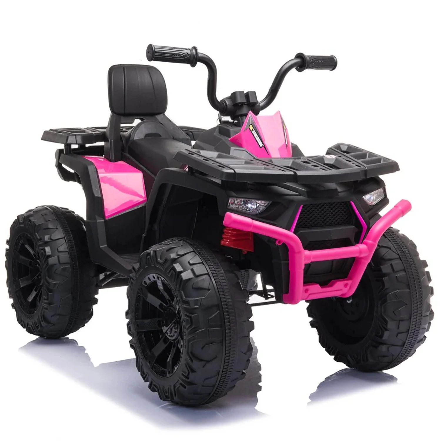 Joyracer 24V Kids Electric ATV 2 Seater - Rose Pink