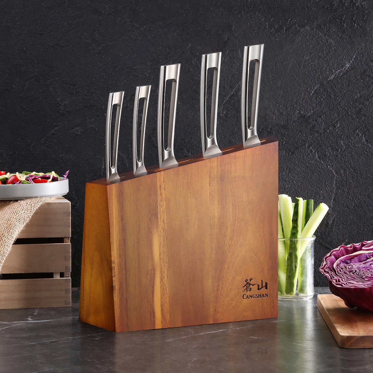 Cangshan N1 Series 6-Piece Forged German Steel Knife Set