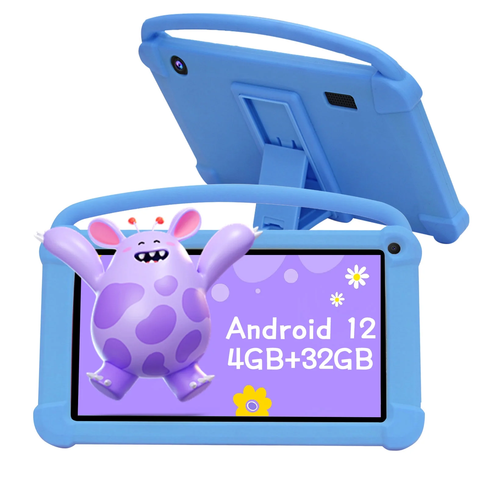 Kids tablet 7 inch Q1k Light Blue Tabalet for Kids 4GB RAM 32GB ROM