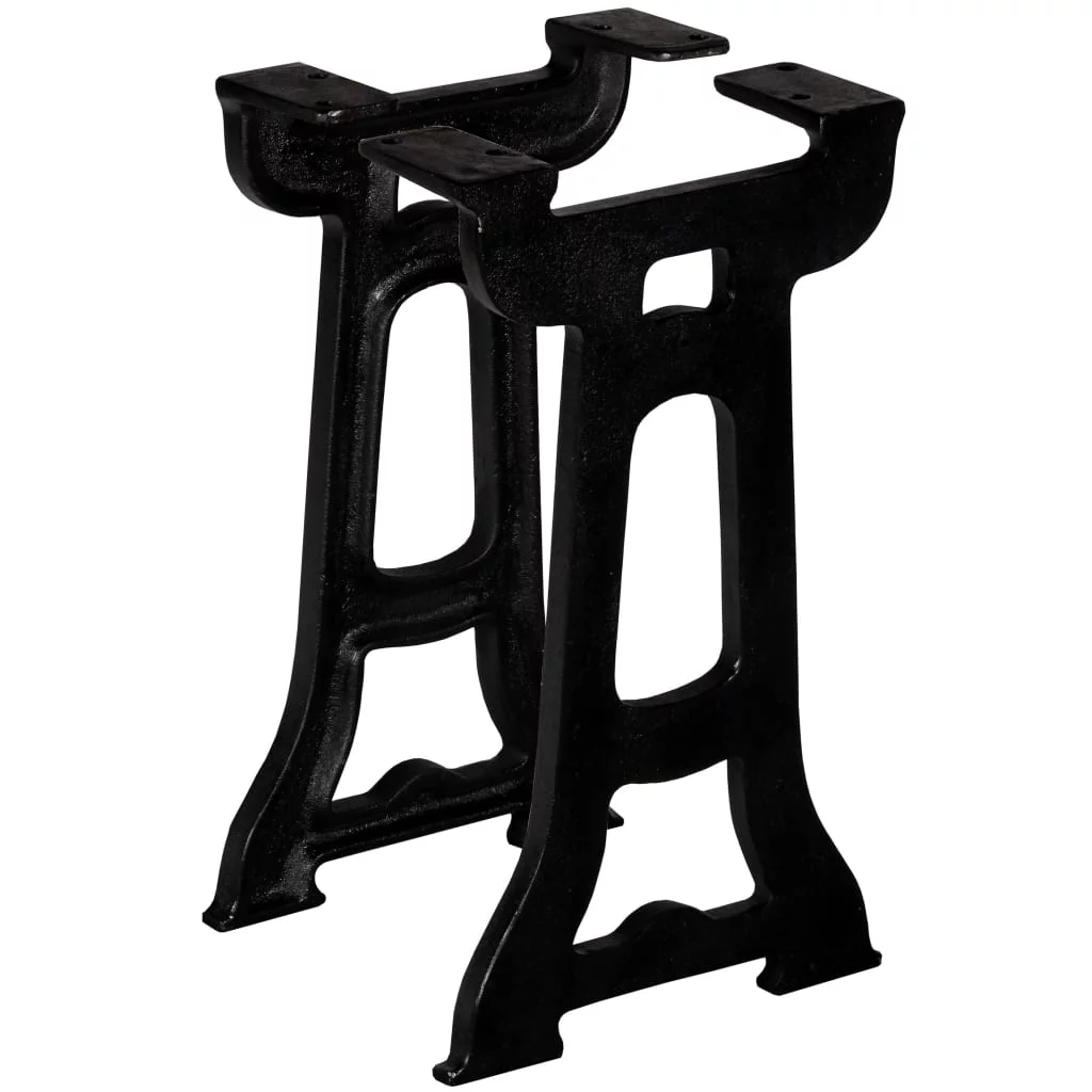 Htovila Bench Legs 2 pcs Y-Frame Cast Iron