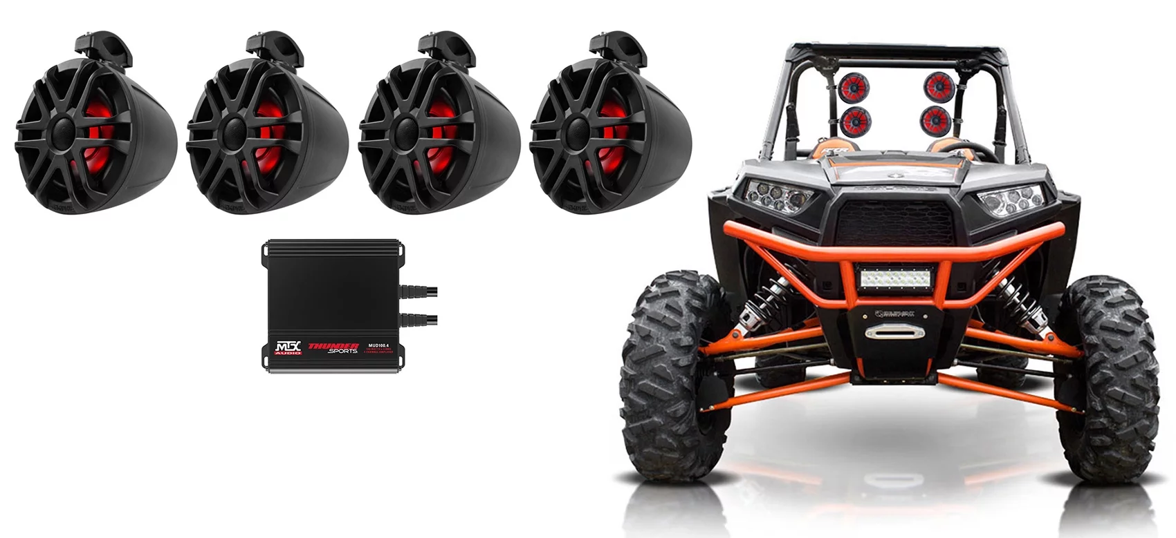 (4) Memphis Audio 6.5