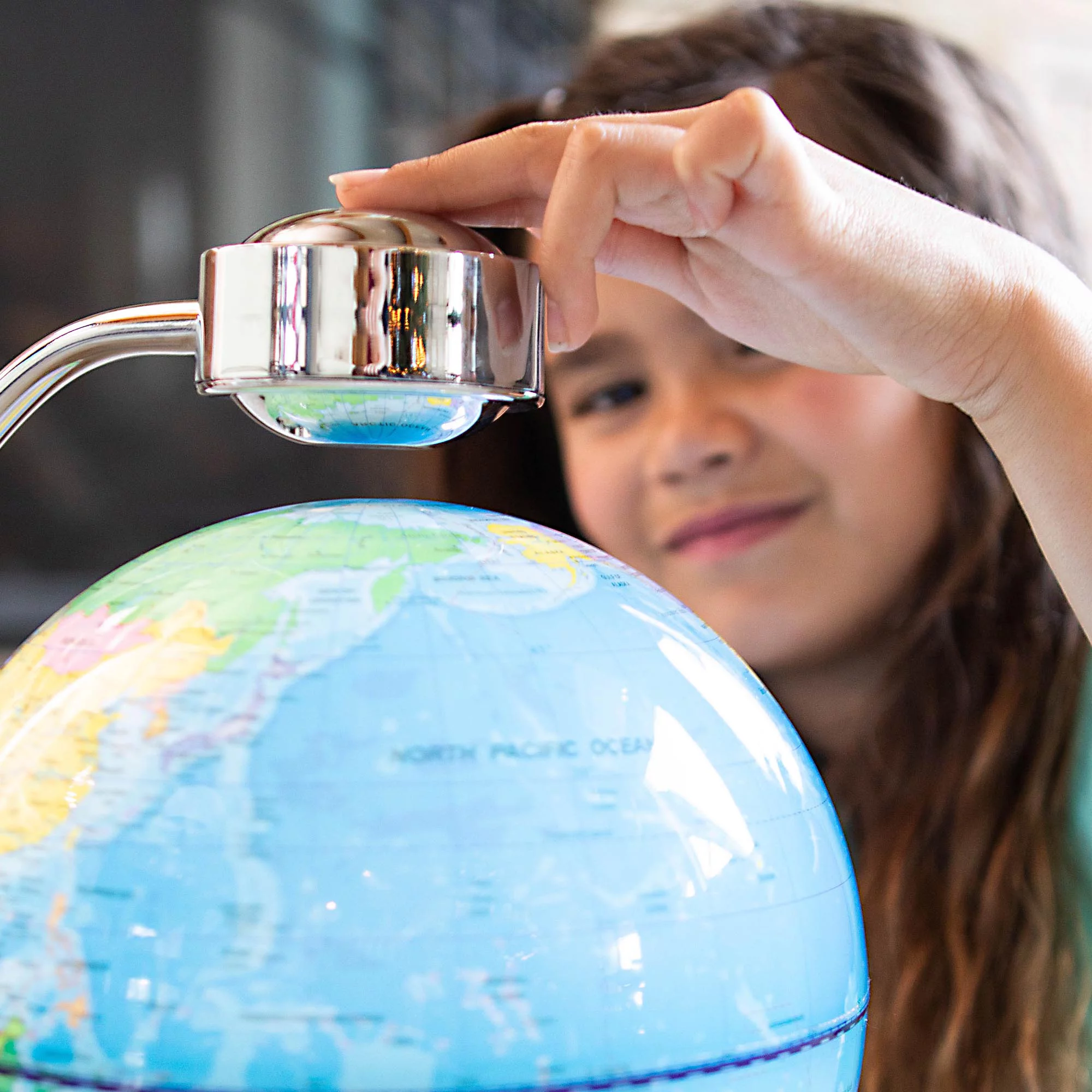 Levitating Illuminated Globe