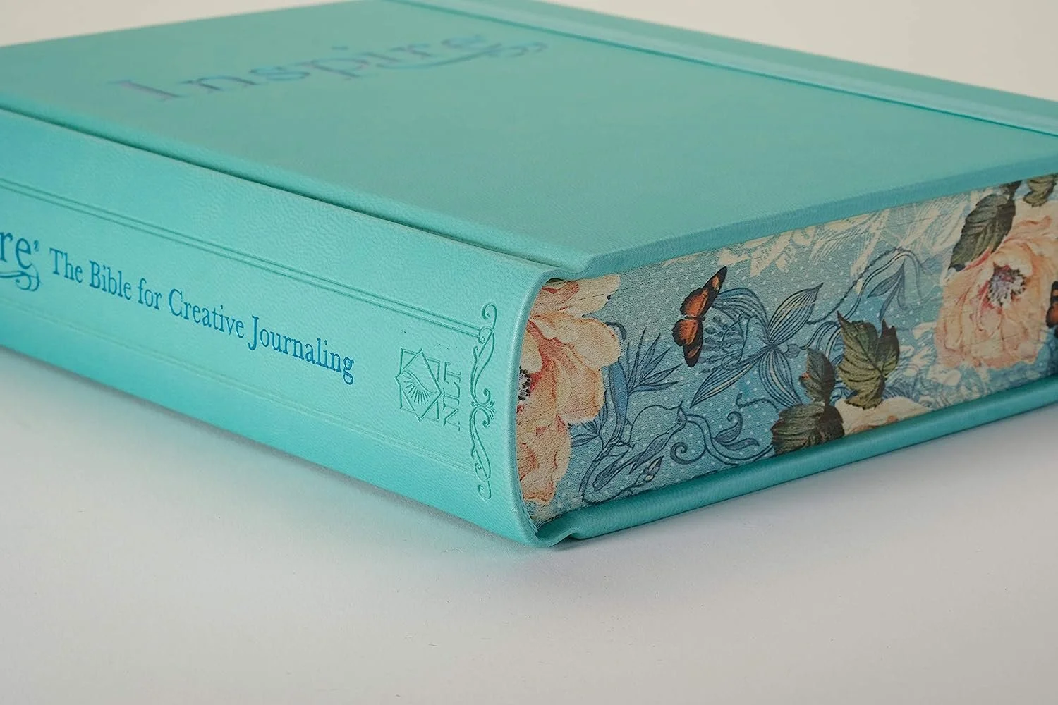 Tyndale House Publishers 075974 NLT Inspire Bible - Deluxe Teal Hardcover