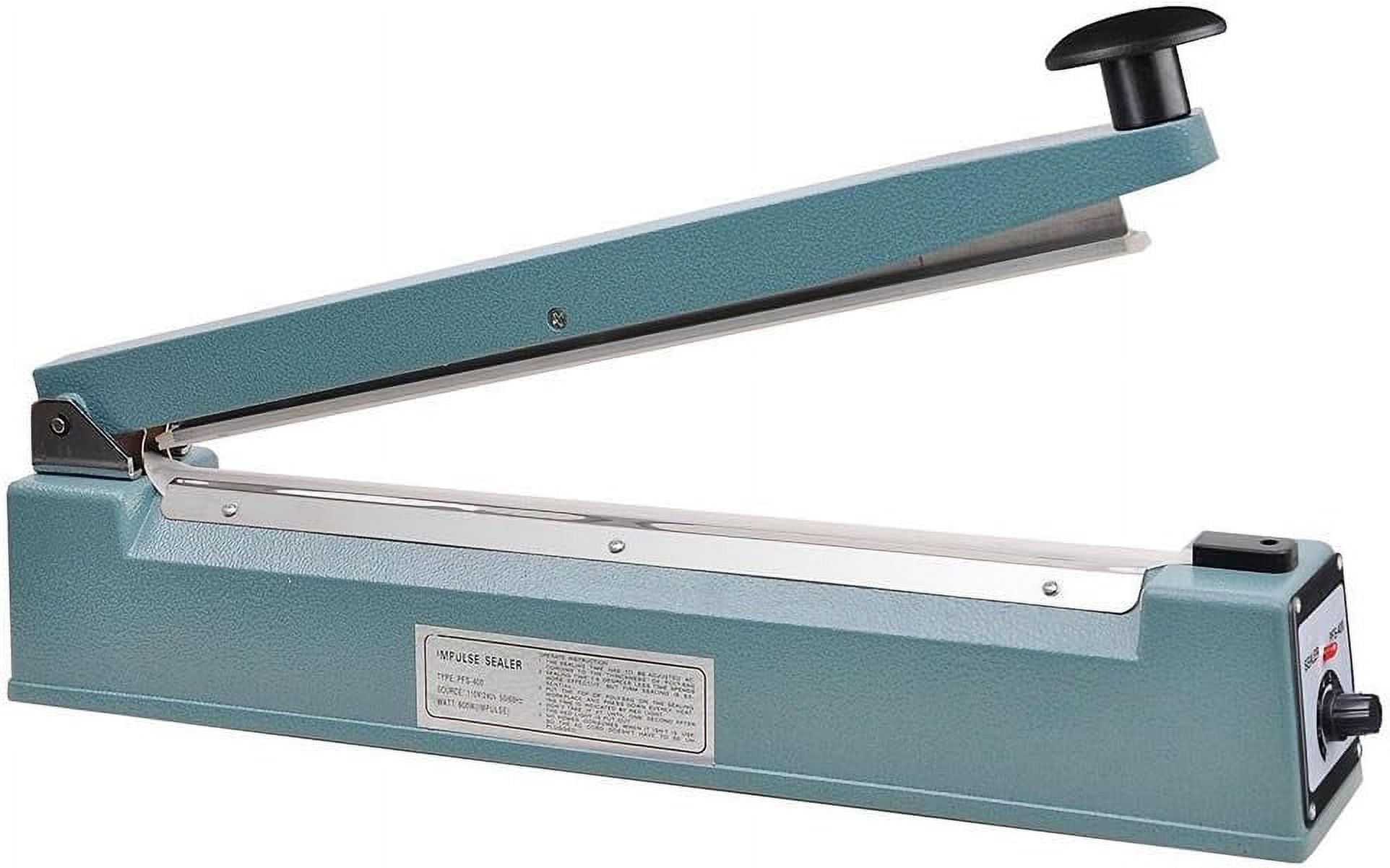 Hand Impulse Sealer Heat Seal Machine Sealing With Grip And Teflon 16