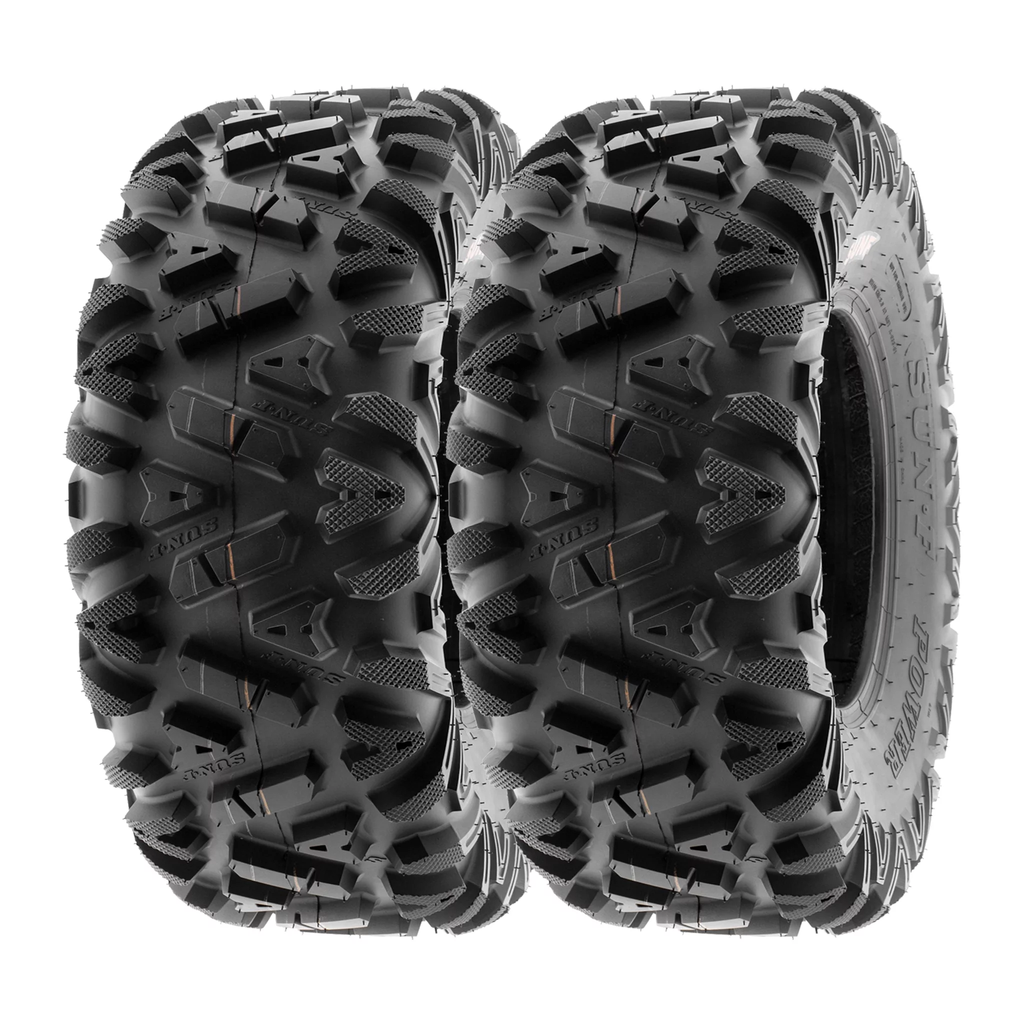 SunF All Terrain ATV UTV Tires 28x9-12 28x9x12 6 PR A033 (Pair of 2)