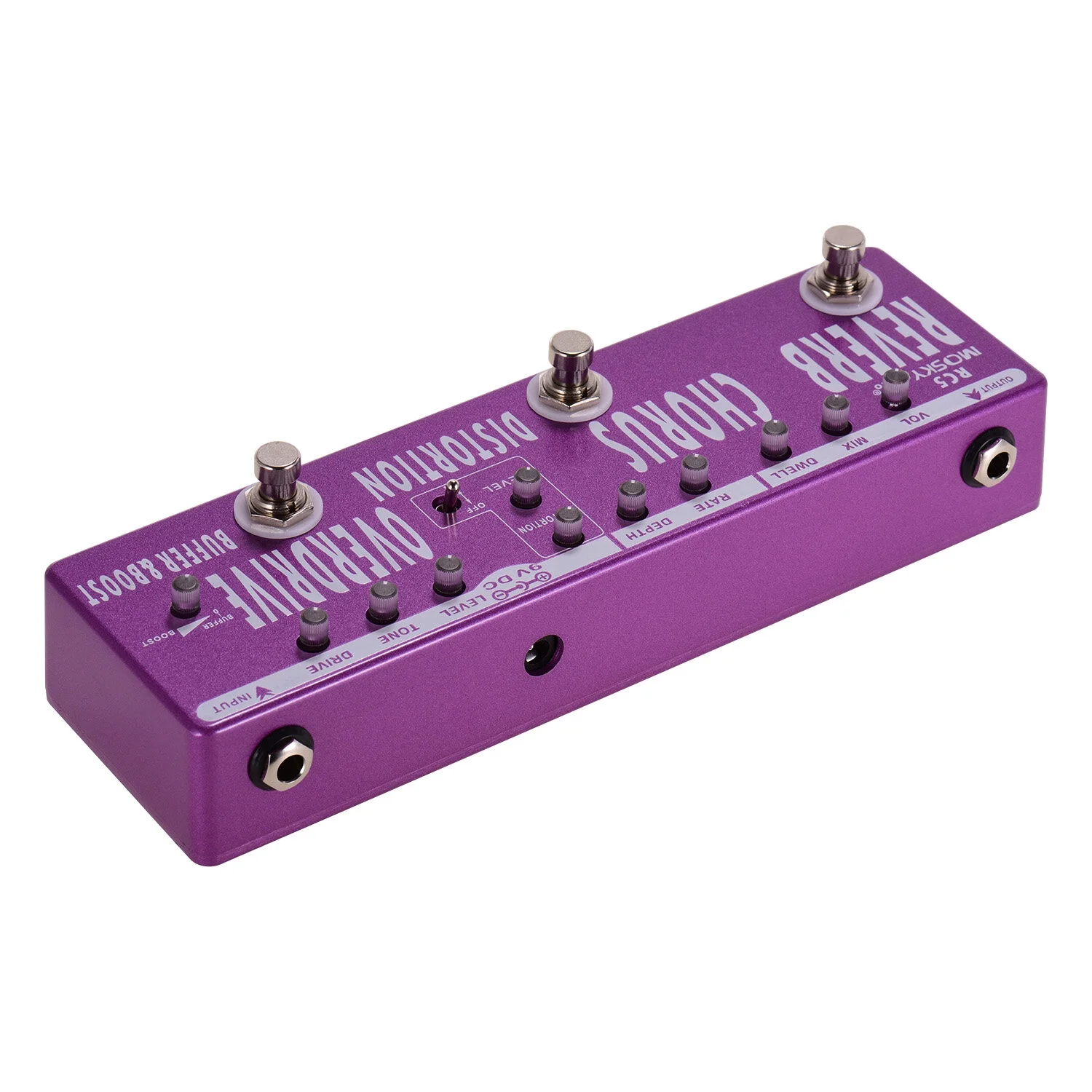 Effect Pedal,Pedal Buffer Metal 6-in-1 Pedal Buffer Rc5 Buffer Metal Shell Eryue Huiop Buzhi