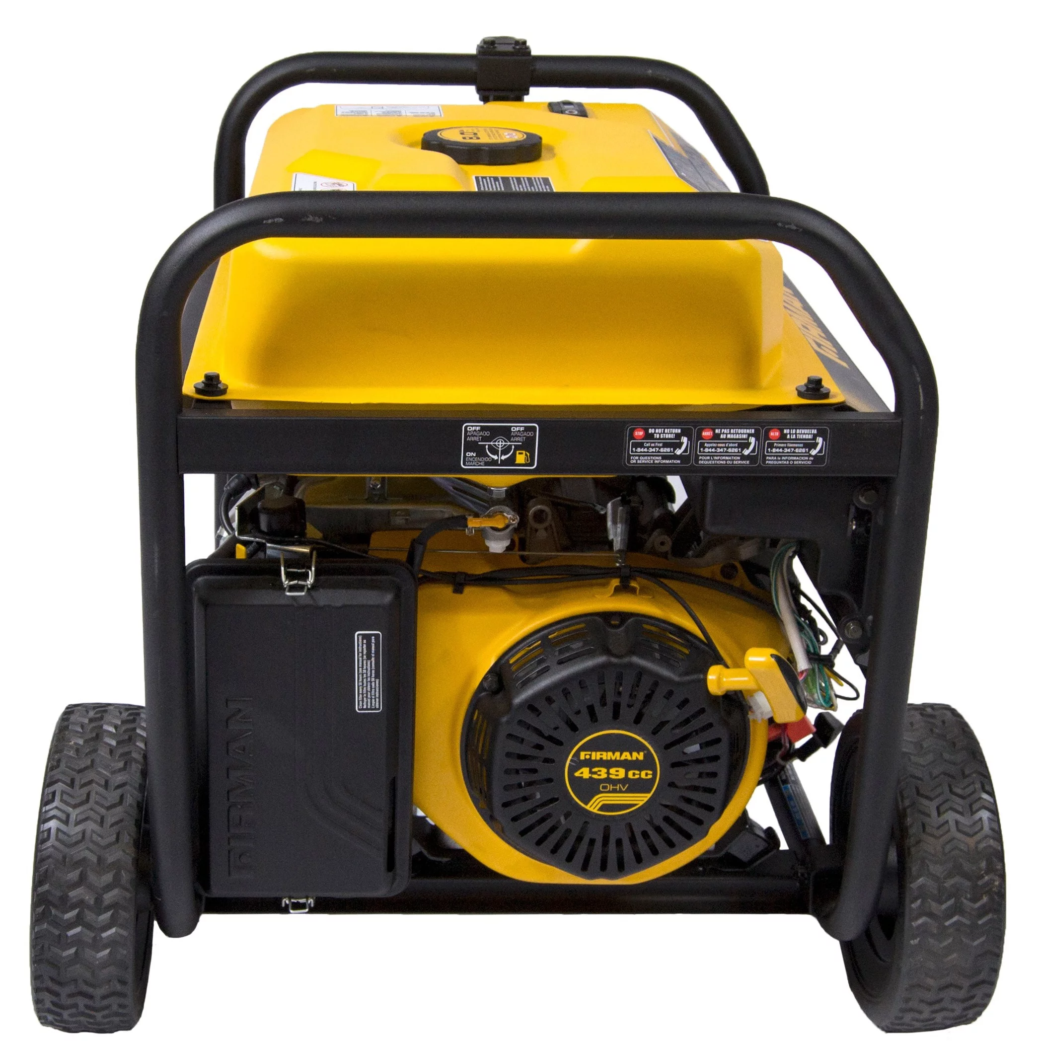 Firman P08003 10,000/8,000 Watt 120/240 V Gas Remote Start Portable Generator, CARB