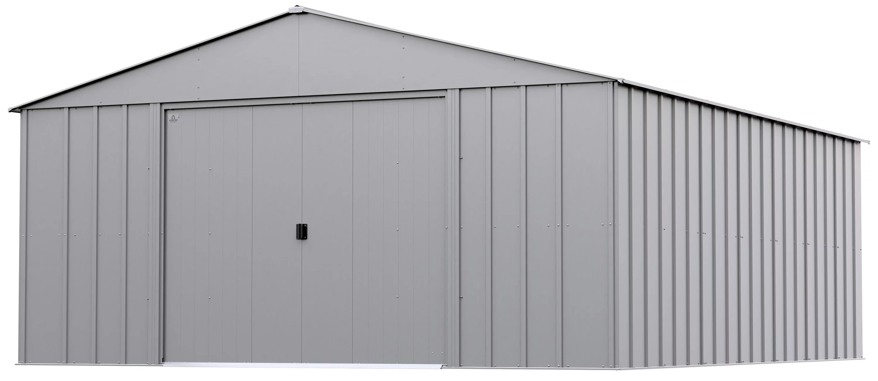 Arrow Classic Metal Shed, 14 x 17, Flute Grey