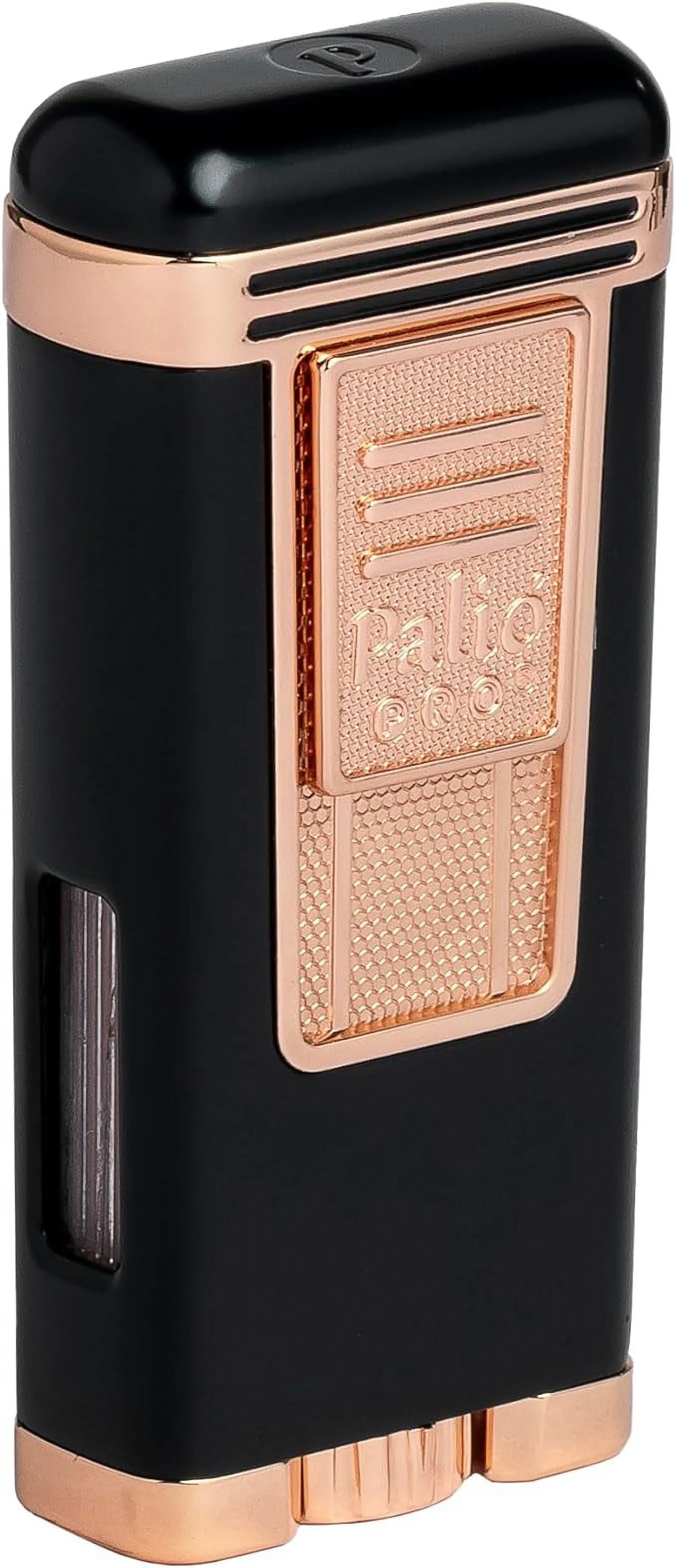 PALIO® PRO Line, Polaris Triple Jet Torch Ligther, Black-Rose Gold