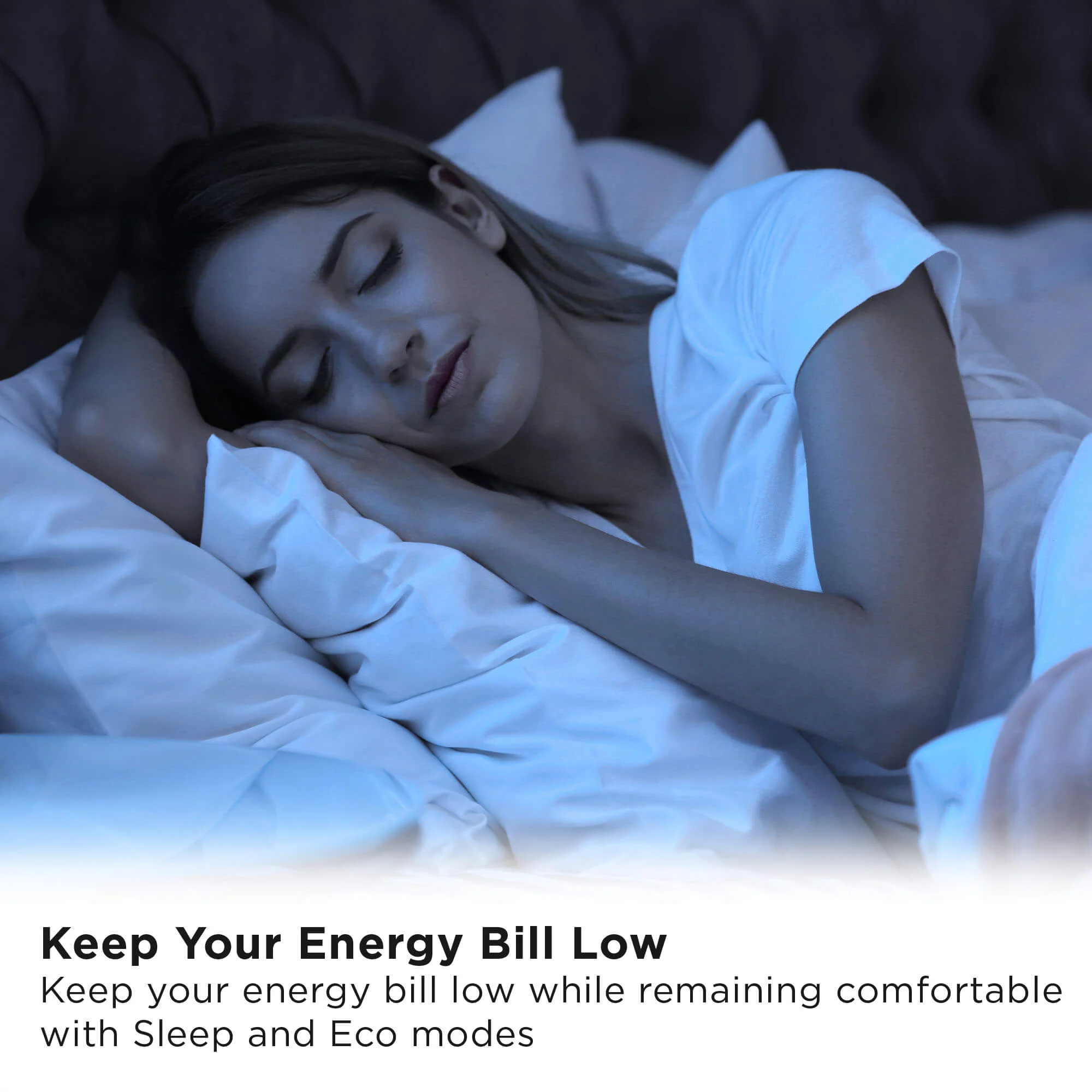 TCL Home Smart 14,000 BTU Through-The-Wall Air Conditioner, 230V, Remote Included, White, W14T9X1-A