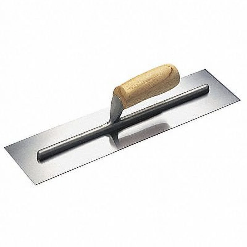 Westward Cement Trowel,12 x 4,Steel,Wood 13A735