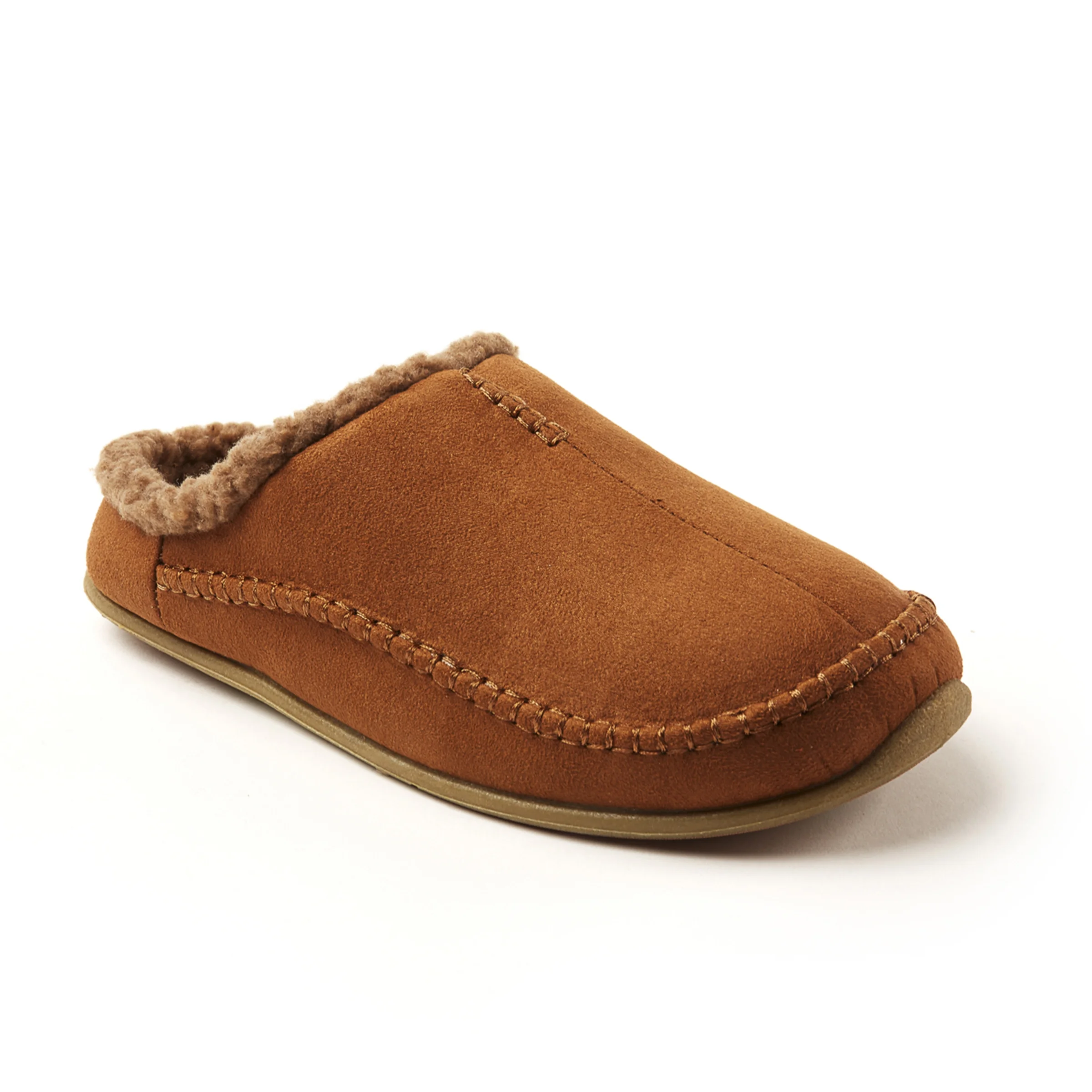 Deer Stags Unisex Nordic Microsuede Slipper - Chestnut - 11 Medium