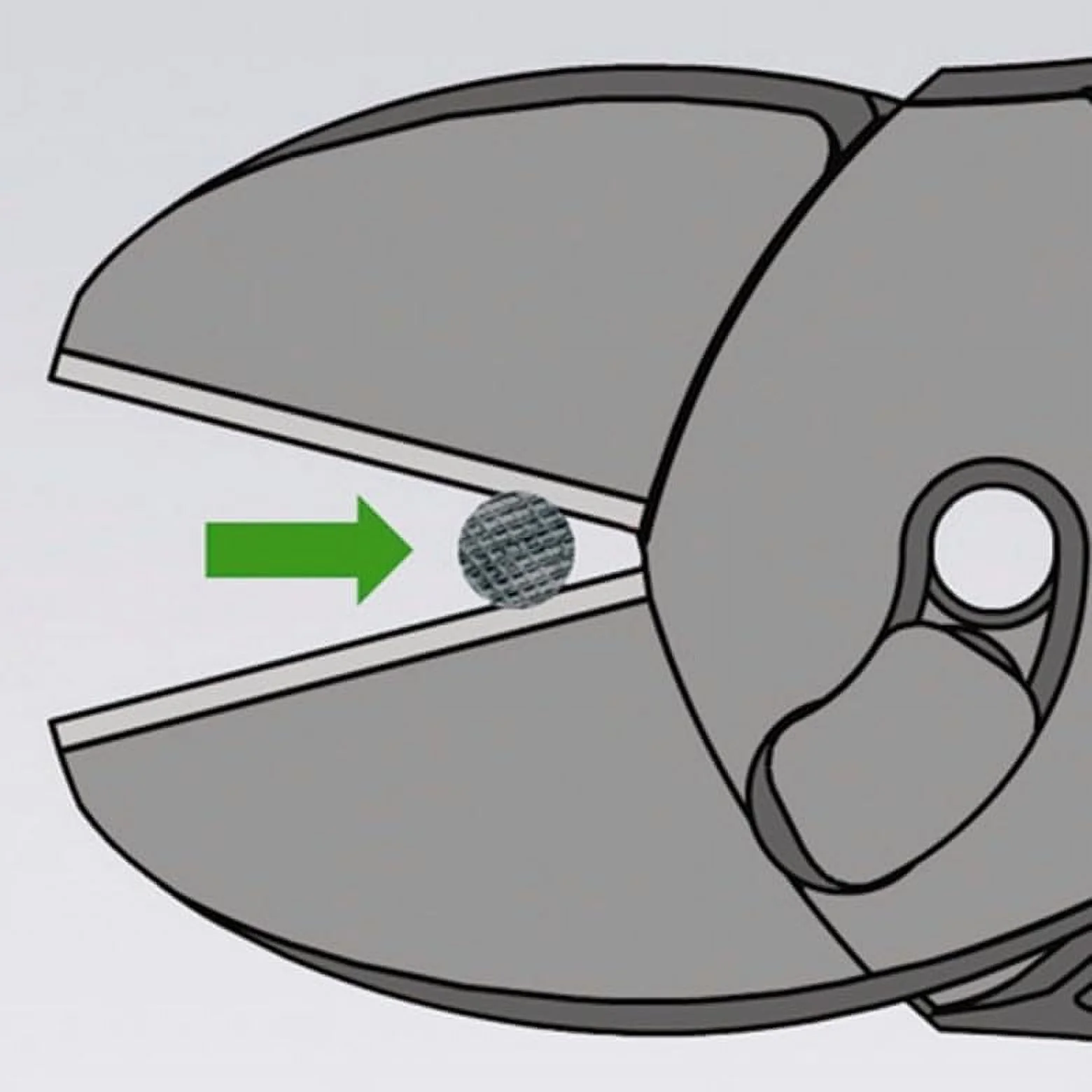 tools 73 72 180 bk twinforce high performance leverage diagonal cutter with comfort grip handle, red/blue