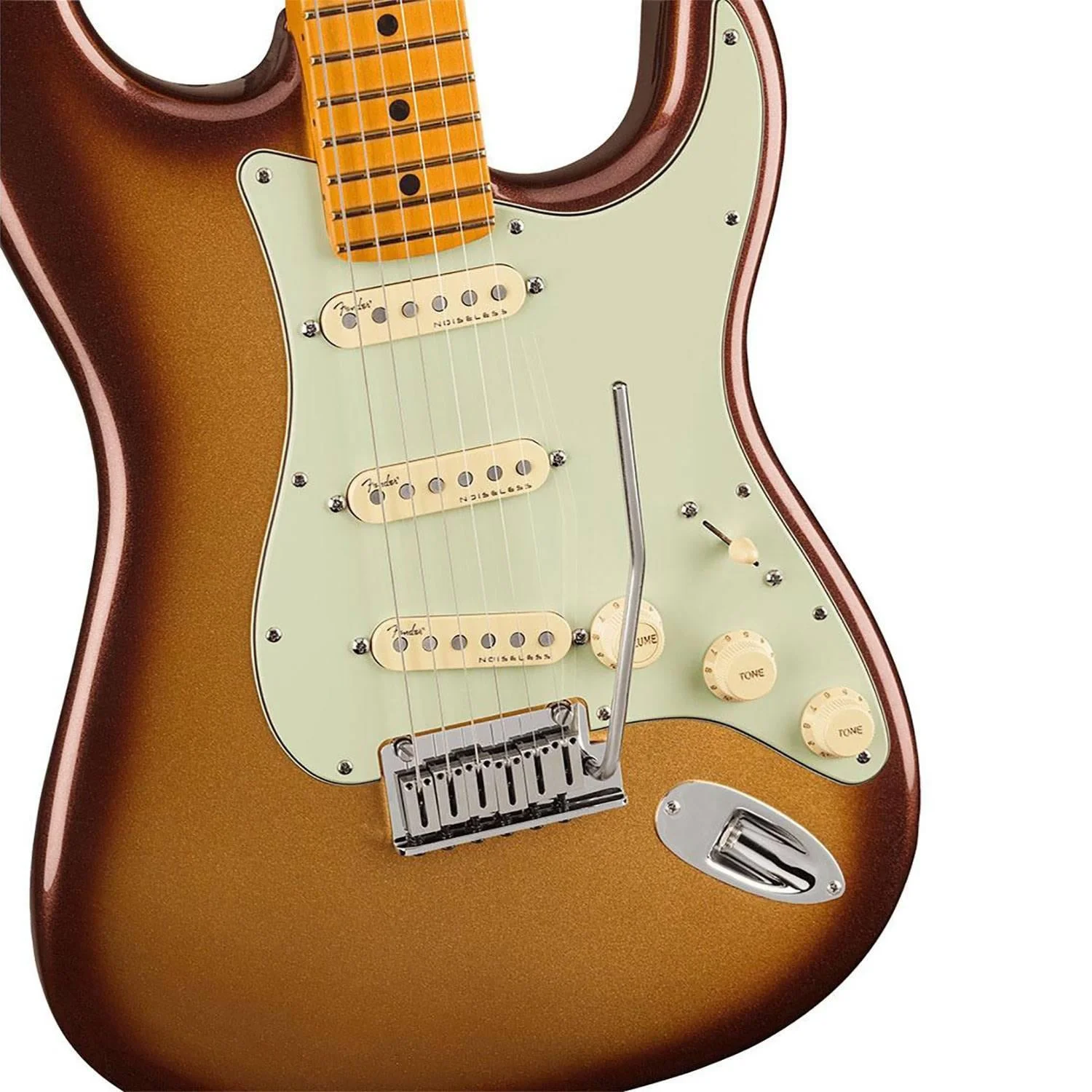 Fender American Ultra Stratocaster Electric Guitar (Mocha Burst, Maple Fretboard)