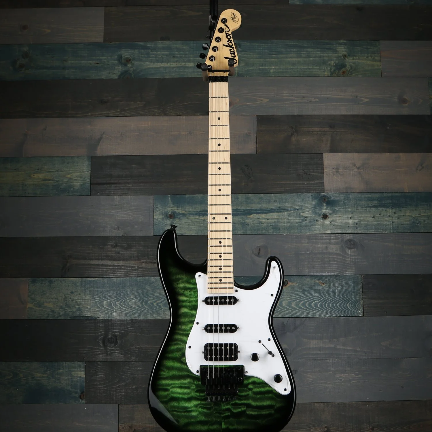 Jackson X Series Signature Adrian Smith (Iron Maiden) SDXQ,  Guitar - Green