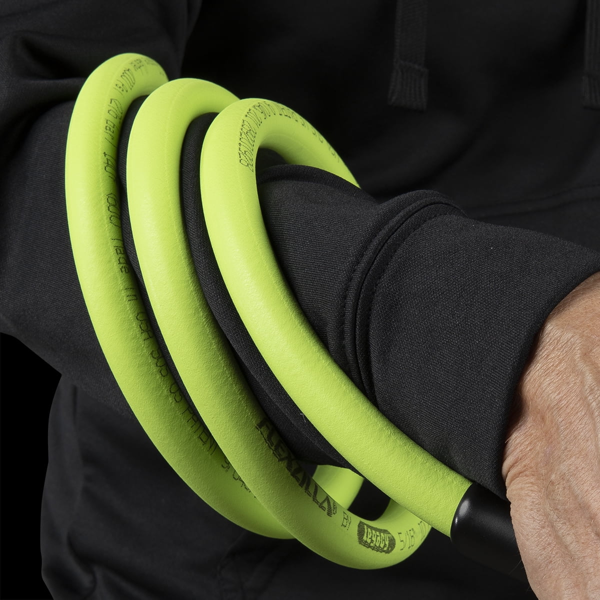 Flexzilla® Pressure Washer Hose, 3/8 in. x 50 ft., 4200 PSI, Integrated Quick Connect Fittings, ZillaGreen®