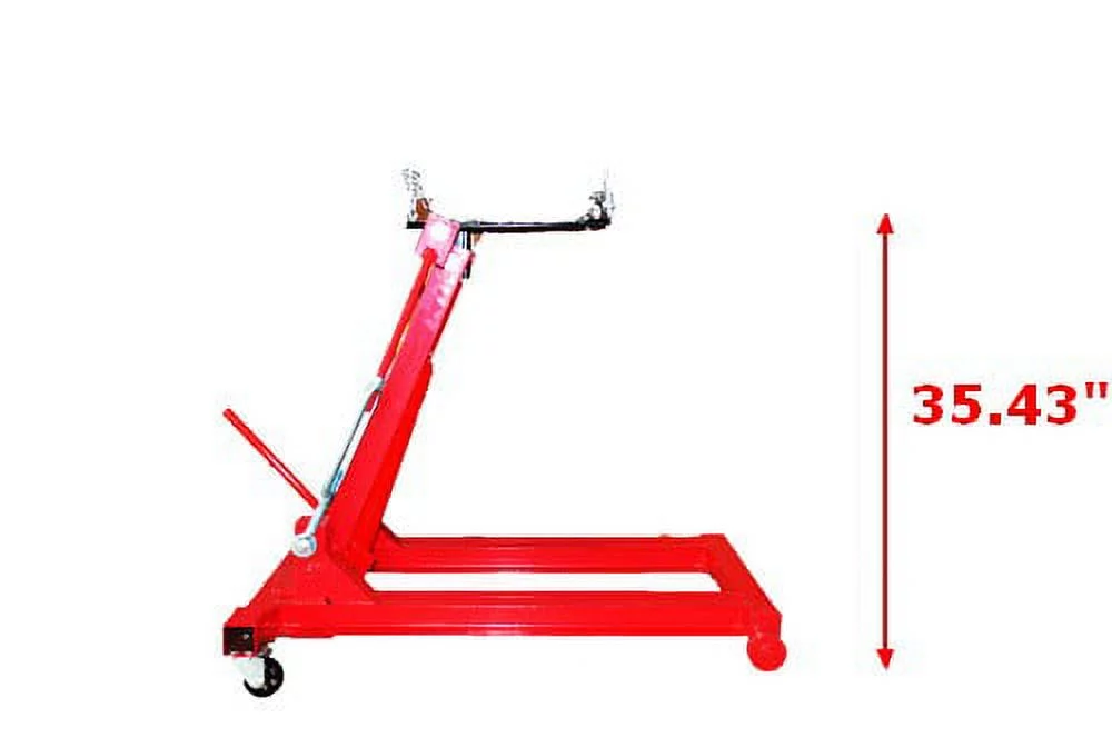 INTBUYING 2T Hydraulic Low Lift Floor Transmission Jack heavy duty for auto/car/truck