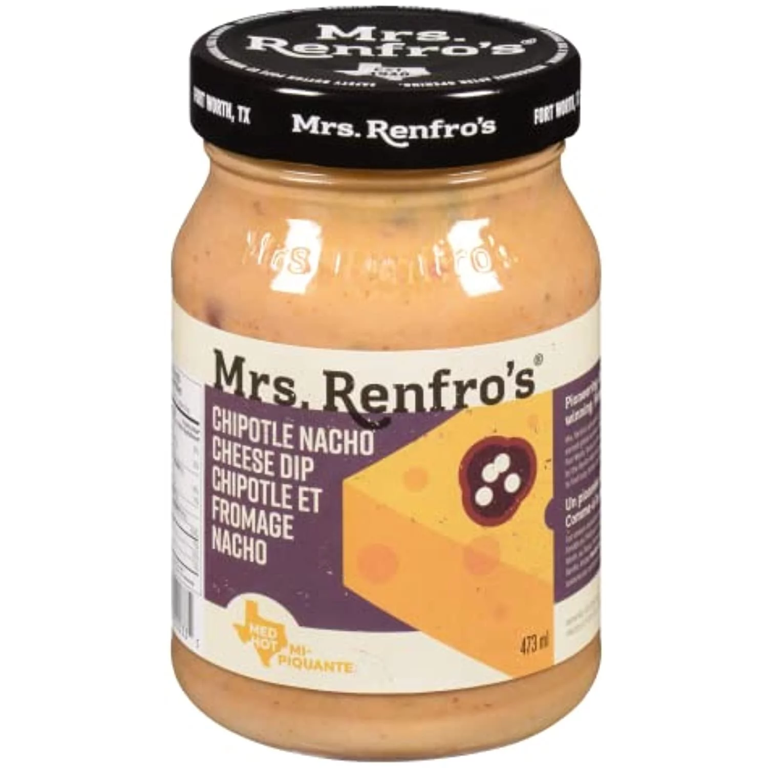 Mrs. Renfros Nacho Cheese Sauce With Chipotle, 16 Oz