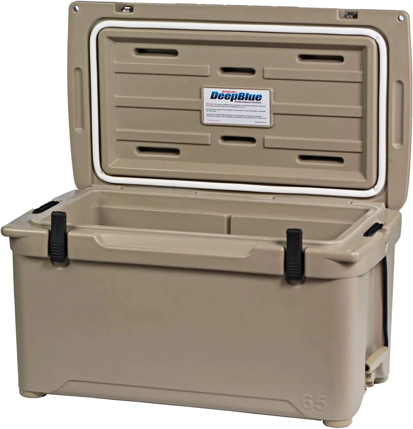Engel Deep Blue 65Qt 65 Quart Tan DeepBlue Cooler Ice Chest - ENG65T