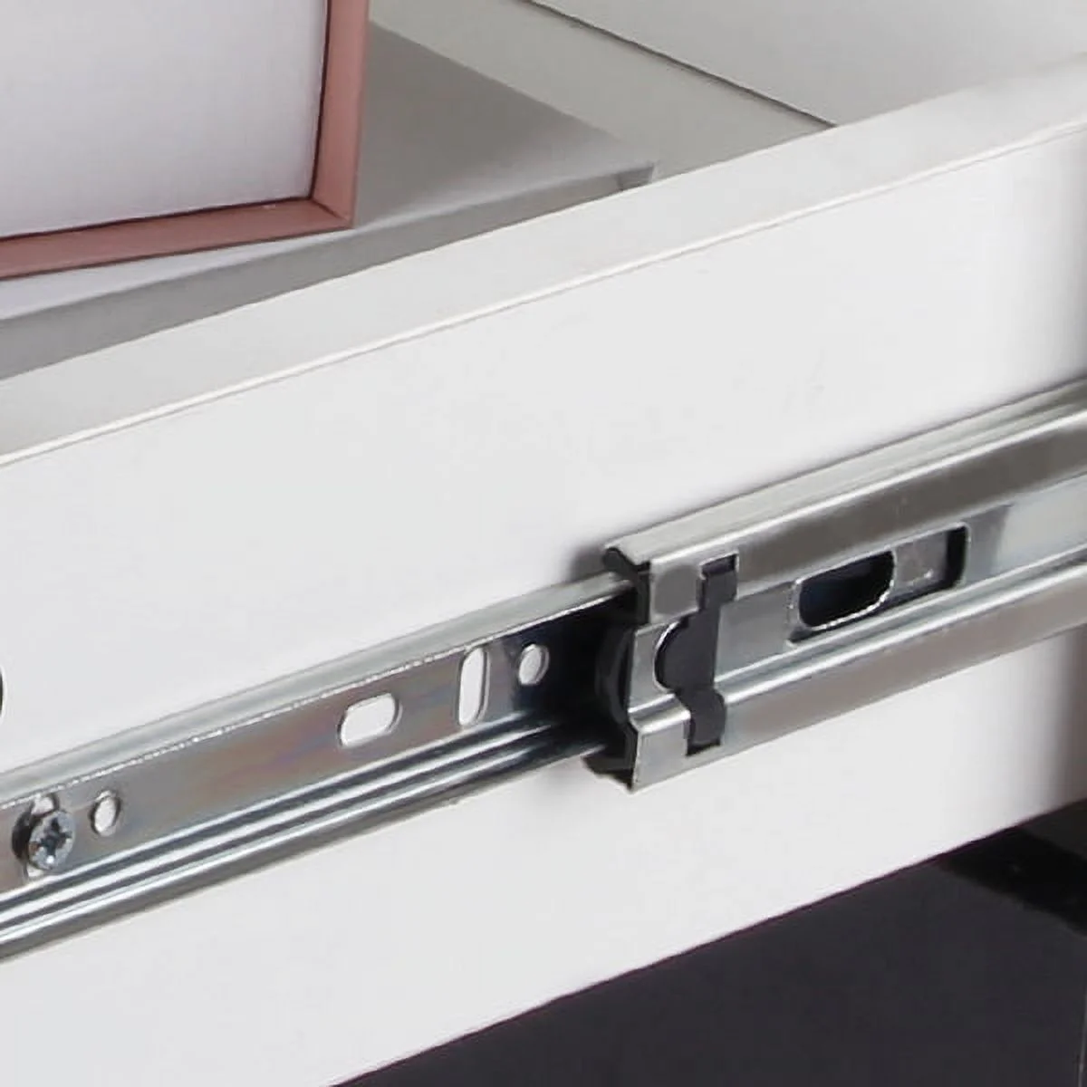 Soges 3 Drawer Mobile File Cabinet, Rolling Filing Cabinet, Modern Office Cabinet with Lock and Wheels, Black