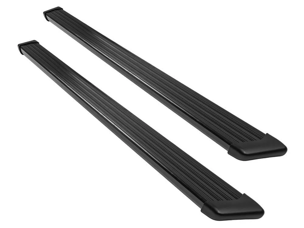 Ionic by RealTruck 61 Series Black Running Boards Compatible with 2015-2017 Chevrolet Tahoe GMC Yukon