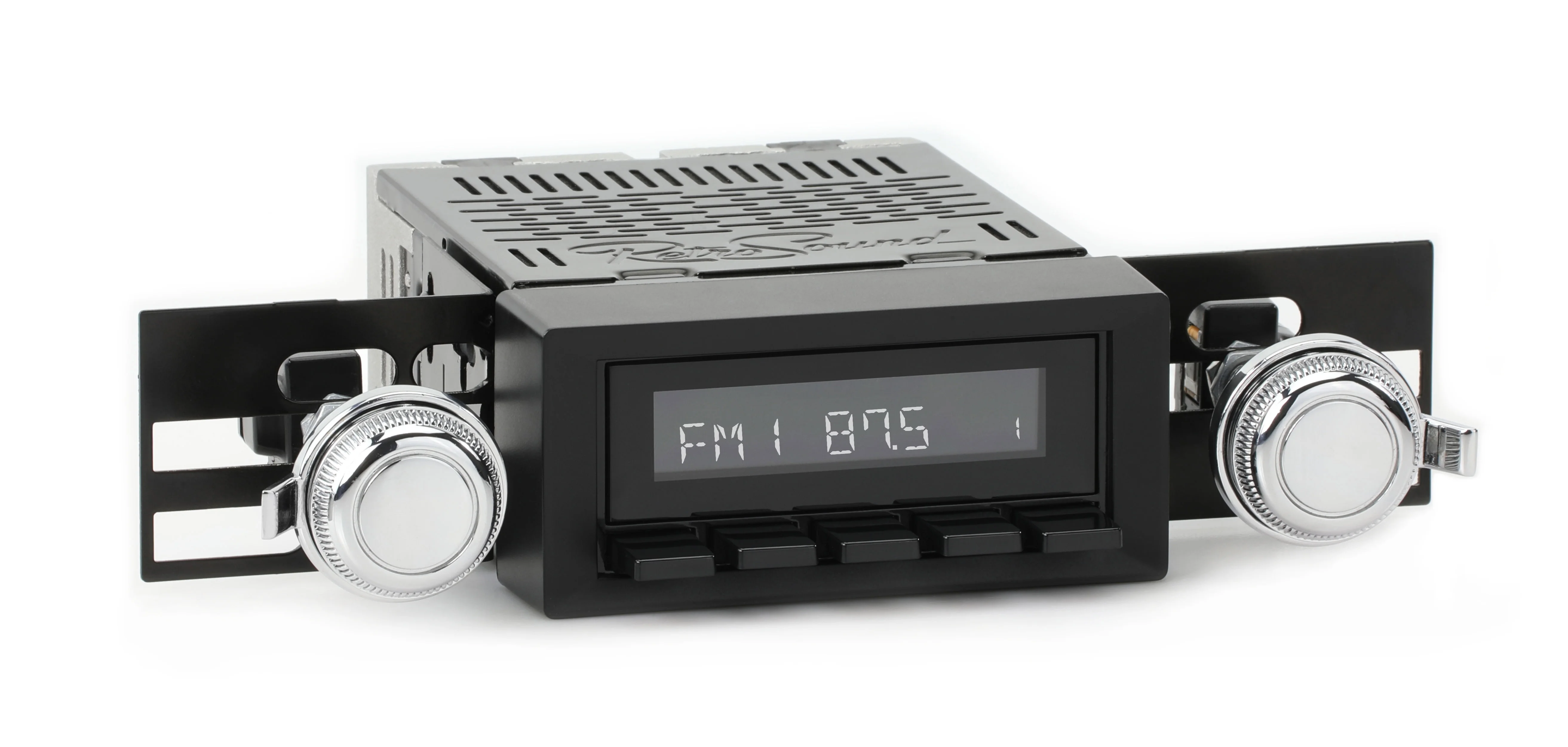 RetroRadio Compatible with 1973-87 GMC C/K Series Truck Features Include Bluetooth, AUX, AM/FM LAB-M1-216-03-73G1