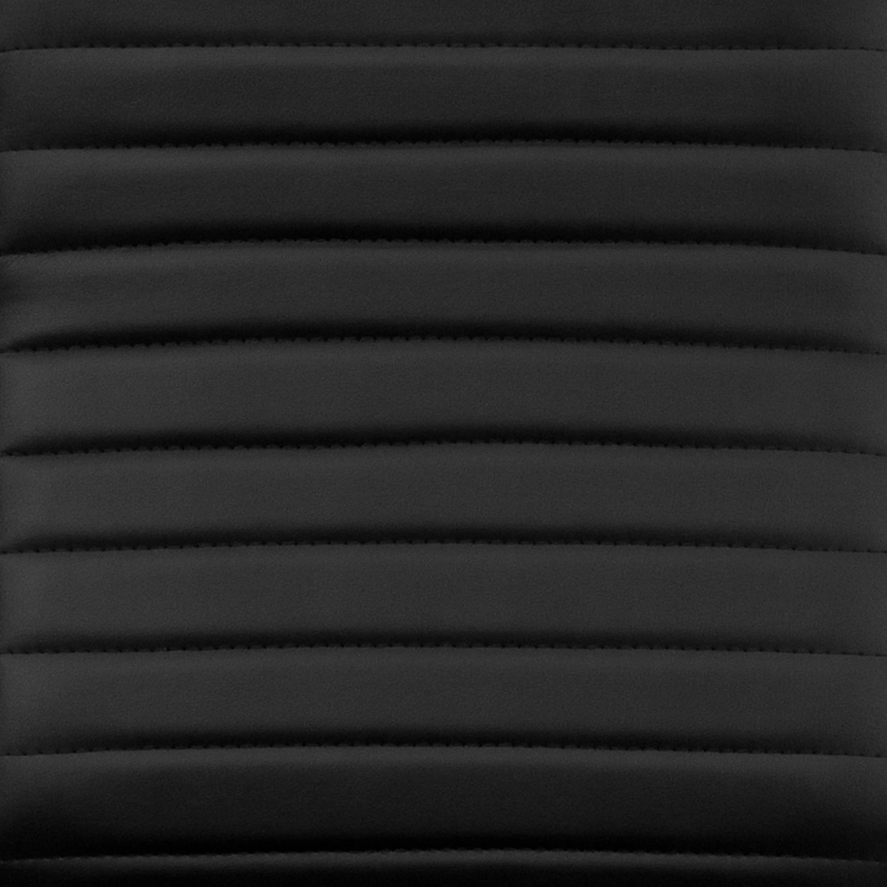 Flash Furniture High Back Black Ribbed LeatherSoft Executive Swivel Office Chair with Knee-Tilt Control and Arms