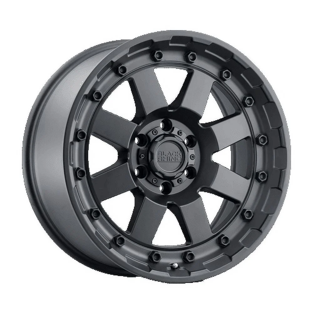 Black Rhino Aluminum Rim CLEGHORN 17X8.5in Matte Black Finish, 1785CGH-88170M25