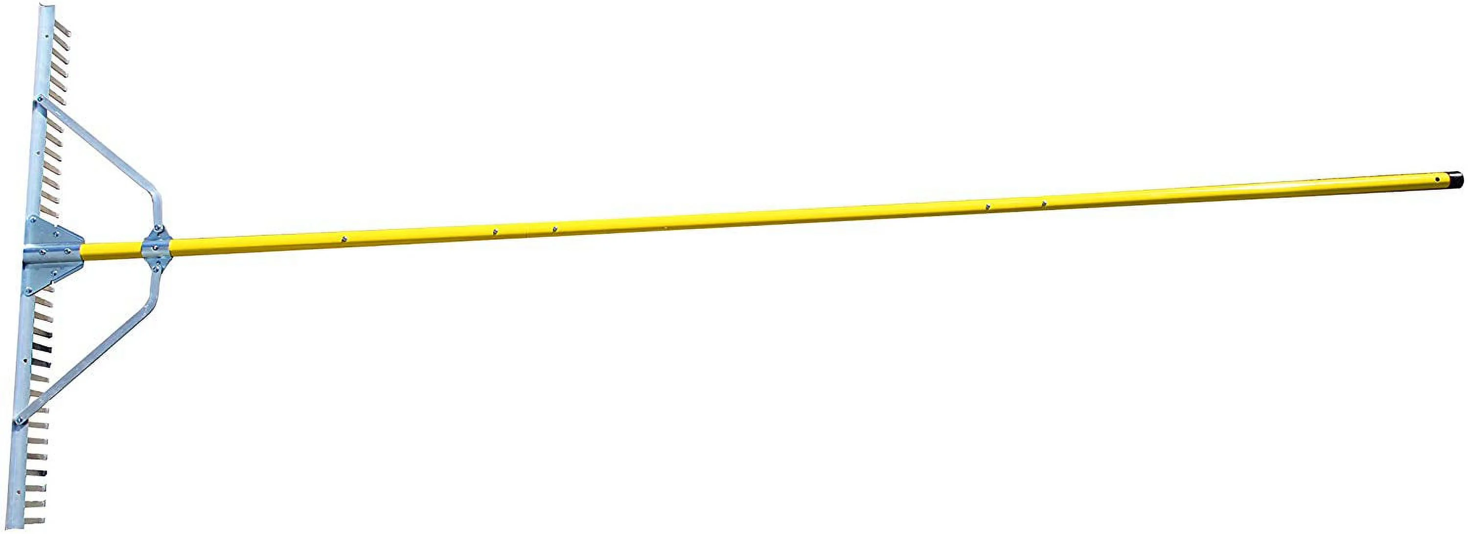 Jenlis WRZRK18 Collapsible Aluminum Lake & Landscape Weed Rake - 102 x 7 x 5 x 36 in.