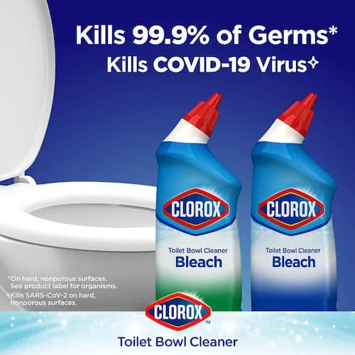 Clorox 24 oz. Ocean Mist Toilet Bowl Cleaner Clinging Bleach Gel (1-Pack) (2-Count)