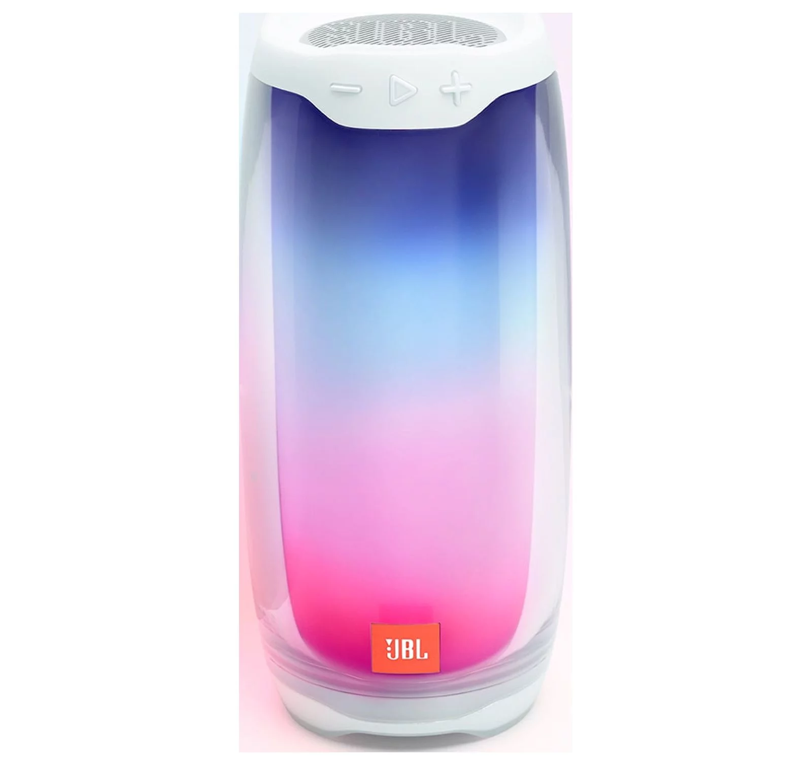 Restored JBL Pulse 4 White Portable Bluetooth Speaker (Refurbished)