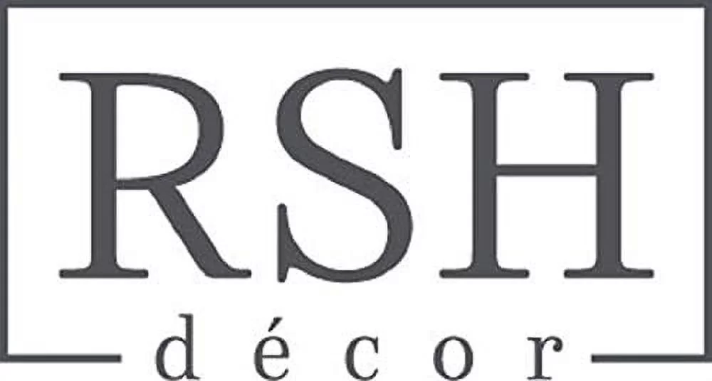 RSH Décor Indoor Outdoor 3 Piece Set - 1 Loveseat & 2 Wicker Tufted U - Shape Chair Cushions - Daelyn Navy Floral (41