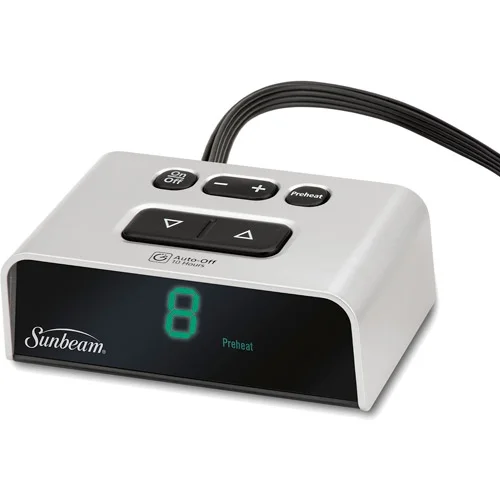 Sunbeam Plush Electric Heated Blanket, 1 Each