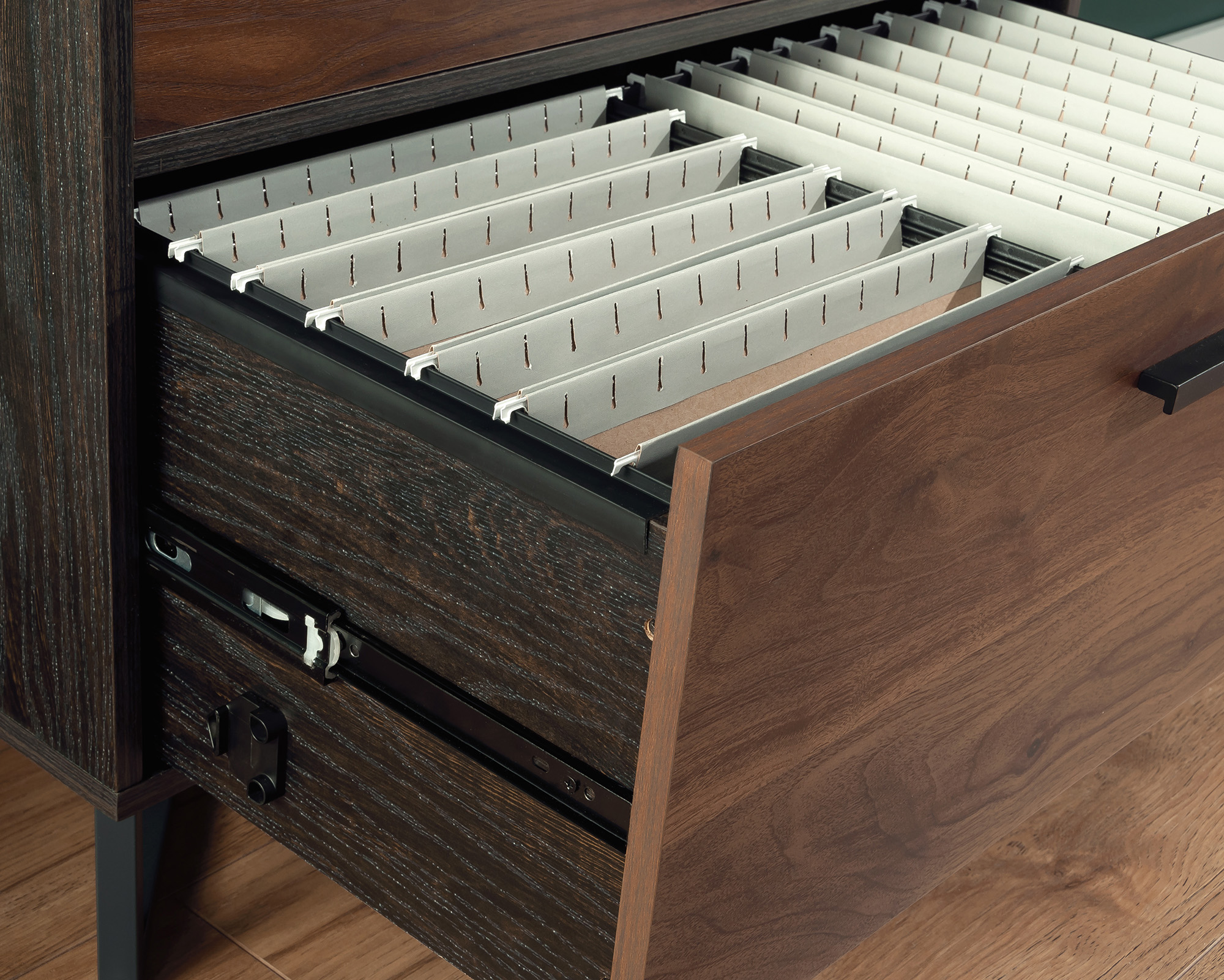 Canton Lane 2-Drawer Lateral File Cabinet in Brew Oak