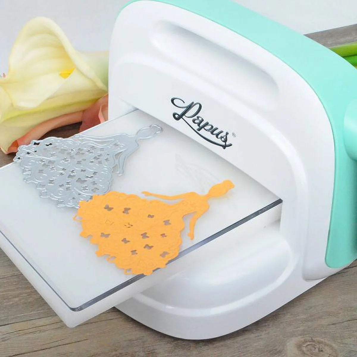 Large Embossing Cutting Machine, Multifunctional Cutting Machine, 4 Cutting Pads, 1 English Instruction Manual