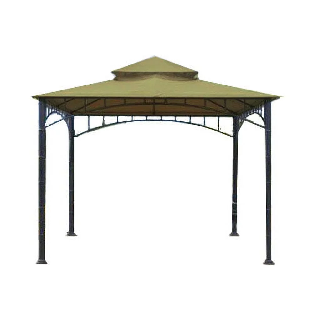 Garden Winds Madaga Gazebo Replacement Canopy Top, Sage, RipLock 350