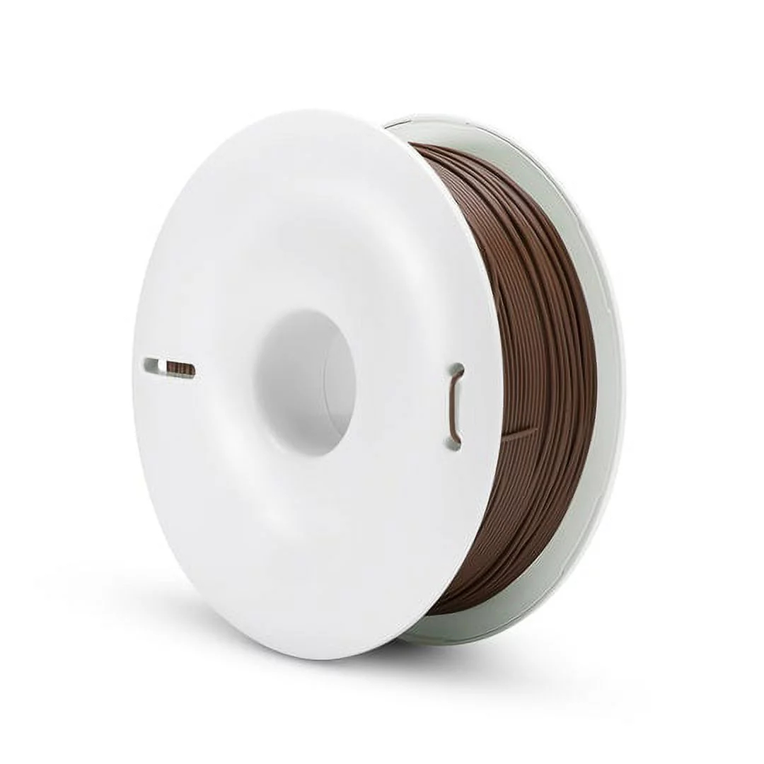 PLA+ Filament 1.75 mm, Fiberlogy Easy PLA , Brown 3D Printer Filament, 0.85 KG Spool, Dimensional Accuracy +/- 0.02 mm
