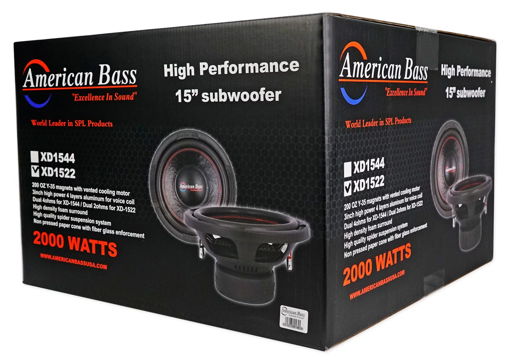 American Bass XD-1522 2000w 15