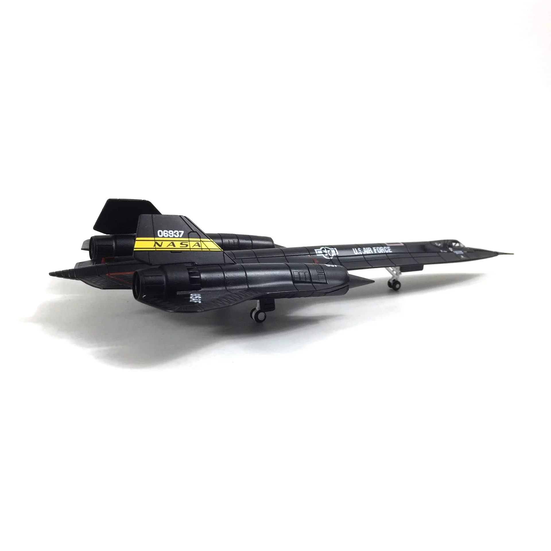 NUOTIE U.S. SR-71 Blackbird Reconnaissance 1:144 Scale Aircraft Metal Diecast Military Fighter Model