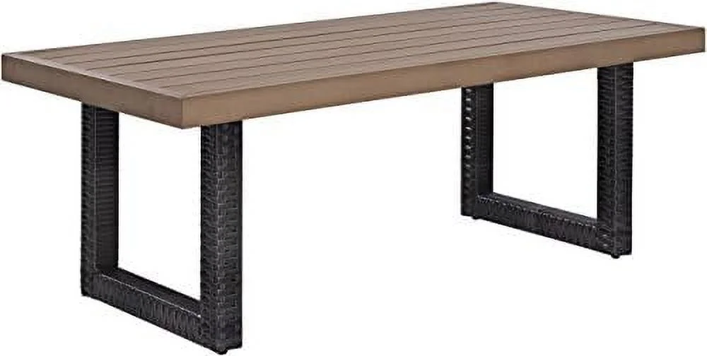 HYHBIBOOM CO7225-BR  Outdoor Wicker Coffee Table  Brown