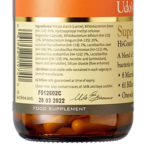 UDOS CHOICE Super Bifido Plus, 30 CT